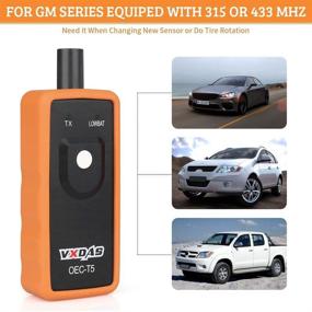 img 2 attached to 🔧 2021 Edition VXDAS TPMS Relearn Tool - GM Tire Sensor TPMS Reset Tool for Tire Pressure Monitor System Activation - OEC-T5 for GM Buick/Chevy/Cadillac Series Vehicles