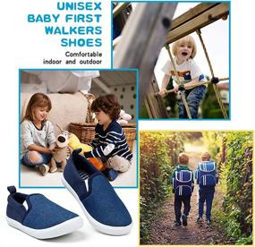 img 3 attached to 👟 Lightweight Loafers Boys' Shoes - KIZWANT Toddler Sneakers via Loafers