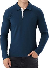 img 4 attached to 👔 Aiyino Men's Casual Sleeve Shirts - Stylishly Designed Shirts for Trendy Fashion