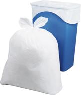 120 count white tall kitchen trash bags - bilt-tuf, 13 gallon capacity with flap tie for easy closure logo