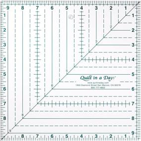img 1 attached to 📏 Одеяло за день 9,5 х 9,5 дюймов Квадратный шаблон