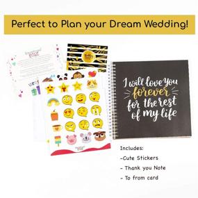 img 3 attached to 👰 The Ultimate Wedding Planner - Plan Your Dream Wedding. Hardcover, 80 Pages. Comprehensive Checklists, Party Planner, Budget Organizer, Bridal Shower, Rehearsal Dinner, Suppliers, Honeymoon &amp; More!