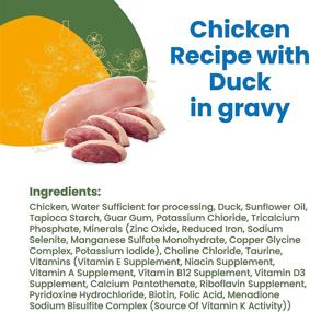 img 1 attached to HQS Natural Variety Pack Grain Free Wet Cat Food - Chicken w/Duck (6); Tuna w/Sardines (6); Chicken w/Green Beans (6); Mackerel w/ Sweet Potatoes (6) - Almo Nature