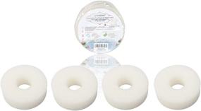 img 1 attached to Laguna Pressure-Flo 1400 UVC Filter Compatible Foam Sponge Filter Media (Pack of 4) - High-Quality Replacement