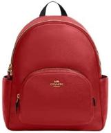 🎒 coach sustainable court backpack - women's handbags & wallets for fashionable backpacks logo