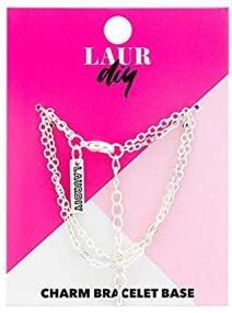 img 1 attached to LaurDIY Multicolor Silver Charm Bracelet: Completed Design