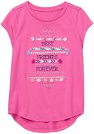 👚 gymboree girls' short sleeve graphic tee - stylish & comfy shirt for girls logo