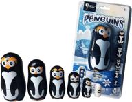 🐧 penguin nesting dolls matryoshka set for family logo