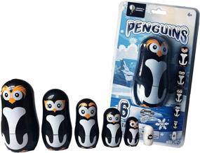 img 4 attached to 🐧 Penguin Nesting Dolls Matryoshka Set for Family