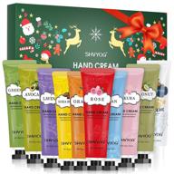 shvyog hand cream gift set - 10 packs, fragrance hand lotion with foot cream, deeply moisturizing hand care, travel size, ideal christmas gift logo