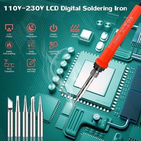 img 3 attached to Soldering 60W 120W 110V 230V Temperature 356℉ 932℉