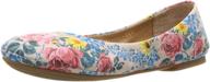 👟 adorable lucky brand kids emmie bourbon girls' shoes and flats: stylish and comfortable footwear for young girls logo
