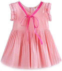 img 4 attached to 🦋 Mud Kingdom Stylish Butterfly Dresses for Girls' Clothing