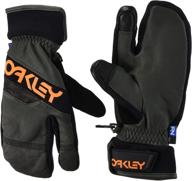 🧤 ultimate winter gear: oakley factory winter trigger mitt2 men's accessories - gloves & mittens for extreme protection logo