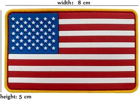img 2 attached to American Flag PVC Patch Velcro