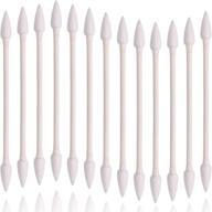 joyeah 800 cotton swabs with double precision tips on paper sticks - 4 packs of 200 pieces per pack (pointed shape) logo
