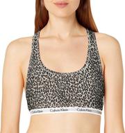 calvin klein womens carousel bralette women's clothing logo