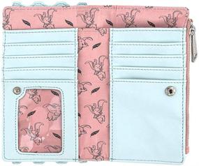 img 1 attached to 🐘 Quirky and Stylish: Loungefly Disney Dumbo Circus Ticket Flap Wallet for All Disney Fans!