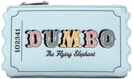 🐘 странное и стильное: кошелек loungefly disney dumbo circus ticket flap для всех поклонников диснея! логотип