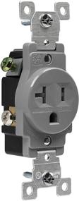 img 1 attached to ENERLITES Receptacle Tamper Resistant Commercial 61200 TR GY 10PCS