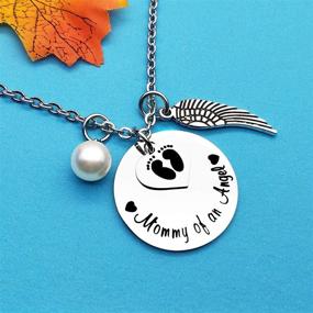 img 2 attached to Memorial Mommy Necklace Jewelry Pregnancy Miscarriage