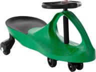 green toddler car: battery-powered pedals for fun movement logo
