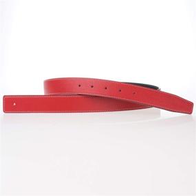 img 2 attached to Hermes Coffee Men's Accessories: Leather Belt Replacement