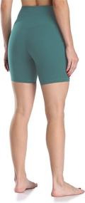 img 1 attached to Colorfulkoala Womens Waisted Shorts Pockets Sports & Fitness in Team Sports