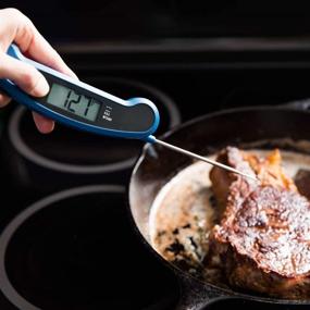 img 1 attached to Lavatools Javelin PRO Duo - Backlit Digital Meat Thermometer for Kitchen, Grill, BBQ, Smoker, Candy, Home Brewing, Coffee, and Deep Frying - Ambidextrous, Professional and Instant Read