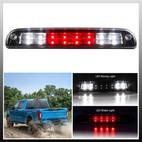 img 4 attached to Светодиодный 3-й стоп-сигнал Sanzitop: Увеличенная безопасность для Ford F250 F350 F450 F550 и других моделей 99-16!