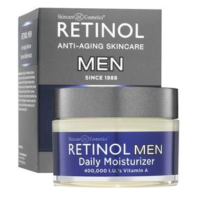 img 3 attached to Men's Daily Moisturizer with Retinol – The Ultimate Retinol Cream for Men's Skin – Enhanced Anti-Aging Benefits with Exfoliating Vitamin A & Intense Hydration for Enhanced Youthful Appearance