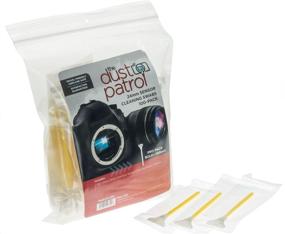 img 3 attached to 📷 Alpha 24mm Sensor Cleaning Swabs (100 Bulk Pack) - Premium Yellow Cleaning Solution