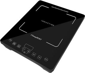 img 3 attached to 🔥 ChangBERT 1800W Induction Cooktop: Portable, Sensory Touch Single Stove for Rapid Heating, Countertop Induction Cooker - Commercial Burner, Black