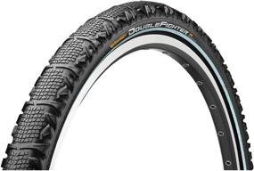 img 3 attached to 🚴 26 x 1.9 Black Continental Double Fighter III Tyre