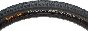 img 4 attached to 🚴 26 x 1.9 Black Continental Double Fighter III Tyre