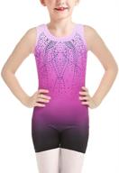 💎 бойо гимнастический купальник leotards diamond biketard: стильная и производительная одежда для девочек для активного образа жизни. логотип