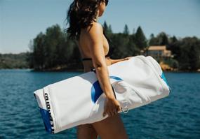 img 2 attached to 🏄 Inflatable Sport Board AIRBO 10.6' Premium ISUP Stand Up Paddle Board with Backpack - Double Action Pump - 3 Piece SUP Paddle