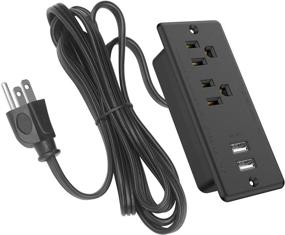img 4 attached to Conference Recessed Listed Furniture Outlet Power Strips & Surge Protectors