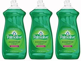 img 2 attached to 🧼 Оригинальный аромат средство для мытья посуды Palmolive Essential Clean - 28 унций (пачка из 3 штук)