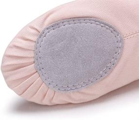 img 2 attached to Premium High-Thread Cotton Canvas Ballet Dance Slippers