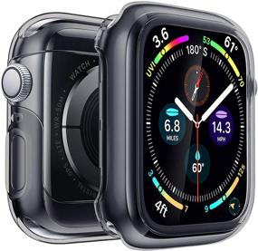 img 4 attached to Чехол Penom для Apple Watch Series 3/2/1 38 мм - Ультратонкий защитный экран и TPU-корпус для iWatch (цвет SpaceGray)