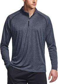 img 4 attached to TSLA Pullover Performance Running Athletic Sports & Fitness for Running