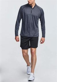 img 2 attached to TSLA Pullover Performance Running Athletic Sports & Fitness for Running