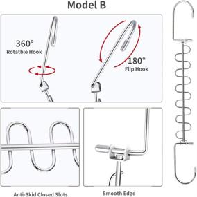 img 1 attached to BadiJum Closet Hangers Organizer Clothes