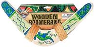 rhode island novelty wooden boomerang - vibrant colors, surprise selection! логотип