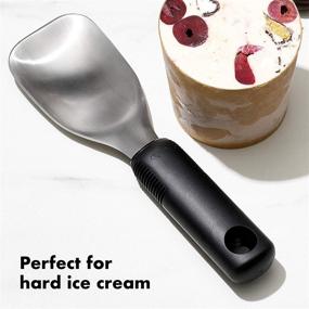 img 1 attached to 🍨 Stainless Steel Ice Cream Spade by OXO Good Grips