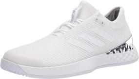 img 4 attached to Adidas Adizero Ubersonic Silver Sneaker: Lightweight and Stylish Footwear for Athletics