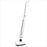 🧽 ovente heavy duty electric steam mop: ultimate tile cleaner & hard wood floor steamer with rotating head, refillable water tank, and microfiber pads - great for sanitizing surfaces (white st405w) логотип