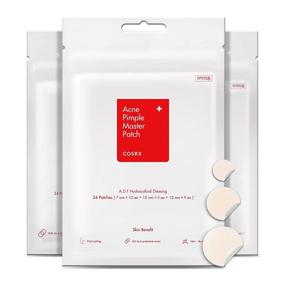 img 4 attached to 🌟 COSRX Acne Pimple Patch (72 Count) Hydrocolloid Spot Treatment for Fast Healing, Blemish Cover-Up, 3 Sizes