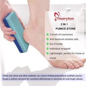 img 3 attached to Maryton Pumice Pedicure Scrubber Remover